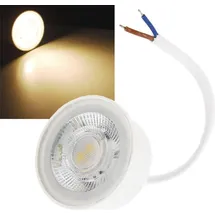 ChiliTec LED-Modul "Piatto N5" warmweiß 38°, 2900K, 230V, 5W, 370lm, 50x24mm - Weiß