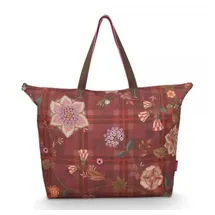 Pip Studio Tilda Tote Bag Flores Felices Red 66x20x44cm