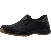 Rieker Slipper Herren Schwarz/Braun 40