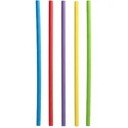PAPSTAR Shake-Halme Papier Ø 8 mm, 25 cm farbig sortiert 3000 Stück