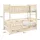 masseno Etagenbett Lucia 80 x 160 cm Kiefer massiv braun