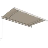 vidaXL Automatisch Gelenkarmmarkise 450 x 300 cm creme 3068927