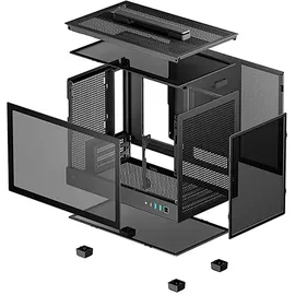 Deepcool CH160 - Gehäuse - Minitower - Schwarz
