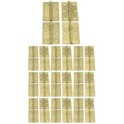 40 x Scharniere 63.5x40x1.4 mm