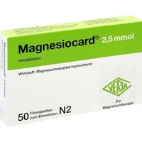 Verla-Pharm Arzneimittel GmbH & Co. KG Magnesiocard 2,5 mmol Filmtabletten