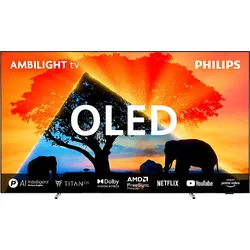 PHILIPS 55OLED759/12 4K OLED Ambilight TV (Flat, 55 Zoll / 139 cm, 4K, SMART TV, Ambilight)