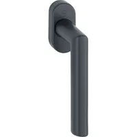 HOPPE Fenstergriff Amsterdam, - Stift 7x37 mm, Edelstahl schwarz matt