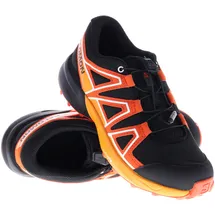 Salomon Speedcross Kinder Schwarz / Rot / Orange 34