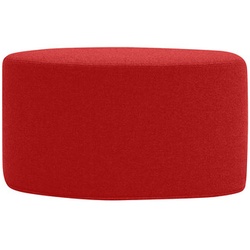Softline Hocker Bon-Bon rot, Designer busk+hertzog, 33x60x30 cm