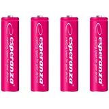 Esperanza Wiederaufladbare Batterien Ni-Mh AAA 1000 mAh 4 St.