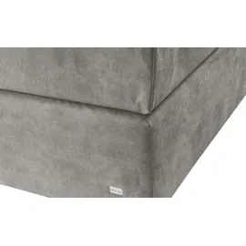 Ruf Boxspringbett Aurelia ¦ grau ¦ Maße (cm): B: 170 H: 114