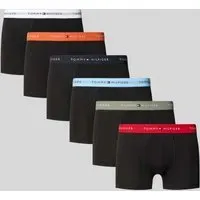 Regular Fit Boxershorts aus Baumwoll-Mix, Black, M