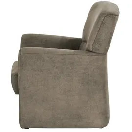 Polstermöbel Oelsa Sessel Toga Mikrofaser 75 x 92 x 80 cm Braun
