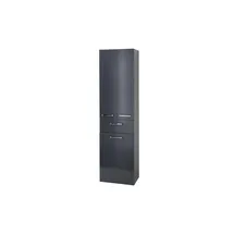 Saphir Monti Hochschrank 50 x 185,5 cm Grau Holzwerkstoff