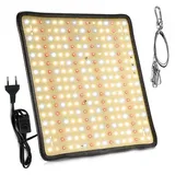 MUPOO Pflanzenlampe LED Pflanzenleuchte,256LEDs Vollspektrum LED Grow Lampe, Sonnenlicht, Pflanzenleuchte für Zimmerpflanzen, Gemüse und Blumen