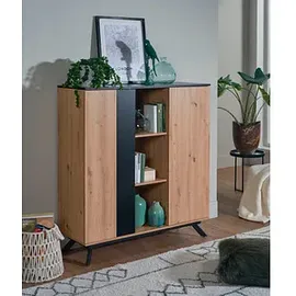 Wohnling Sideboard, WL6.666 eiche 110,0 x 40,0 x 125,0 cm