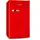 Klarstein Beercracker 91L Kühlschrank (91 l, 820 mm hoch, Rot)