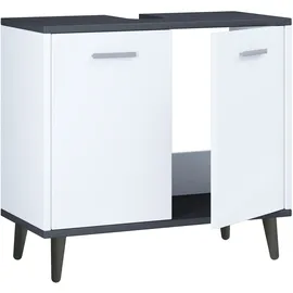 VCM Landos 60 x 56 x 28 cm weiß/anthrazit
