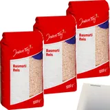 Jeden Tag Basmati Reis 3er Pack 3x1kg Packung usy Block