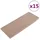 vidaXL Stufenmatte 65 x 24,5 cm Beige