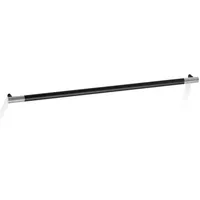 Decor Walther CLUB Handtuchreling 80 cm schwarz matt-chrom