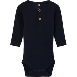NAME IT Langarmbody »NBMKAB LS BODY NOOS«, blau