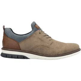 Rieker Slip-Ons Herren Blau/Braun 40