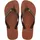 havaianas Brasil Logo Rust/Dark Brown 43