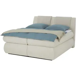 Smart Boxspringbett 193 x 126 cm Beige