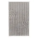 CASANOVA Badematte MINORI Grau 70 x 120 cm