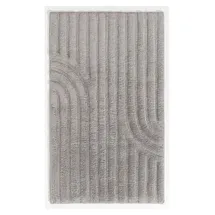 CASANOVA Badematte MINORI Grau 70 x 120 cm