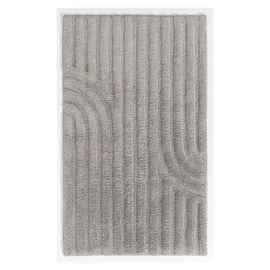 CASANOVA Badematte MINORI Grau 70 x 120 cm