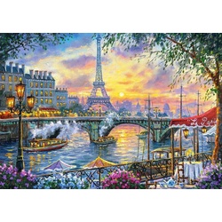 Castorland Puzzle Castorland B-53018 Tea Time in Paris, Puzzle 500 Teile, Puzzleteile