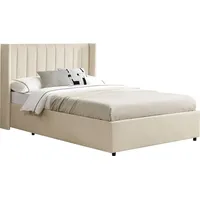 Juskys Polsterbett Savona 120 x 200 cm Beige