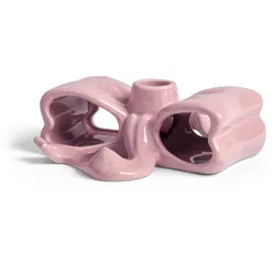 &klevering - Ribbon Kerzenhalter, pink