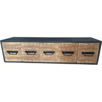Hti-Living Wandboard 86 x 24 x 21 cm Braun