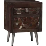 vidaXL Nachtschrank Rowen 40 x 30 x 50 cm Braun