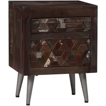 vidaXL Nachtschrank Rowen 40 x 30 x 50 cm Braun