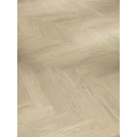 Parador Parkett Trendtime 3 Living Plus Eiche Bardolino weiß lackversiegelt matt weiß Minifase