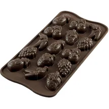 Silikomart SCG32 CHOCO FRUITS Form für Schoko-Pralinen Silikon