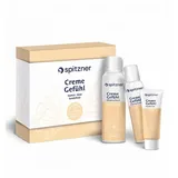 Spitzner Geschenkset CremeGefühl mit Duschschaum Körperschaum Handcreme Geschenkbox | Spitzner