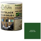 Contura Bootslack Farbig SEIDENMATT Yacht- Buntlack Metall Holz GFK Holzlack Boot Farblos (Holland Grün - RAL 6002 Analog, 1 Liter)