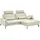 die planbar Ecksofa DIE PLANBAR "PN-EM20028 L-Form mit Kopfstützen", weiß, B:248cm H:114cm T:179cm, Sofas, Ecksofa, wahlweise mit motorischem Canape
