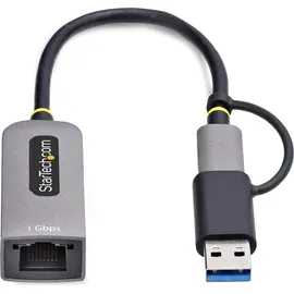Startech USB-C auf USB-A Adapter 0,15 m Grau