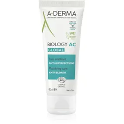 A-Derma Biology AC Mattierende Pflege gegen die Unvollkommenheiten der Haut 40 ml
