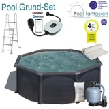 Gre KITPR358GF Set 350 x 132 cm grau