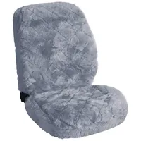 Woltu Lammfellbezug Auto Sitzbezug Echtlammfell Vollbezug Vordersitzbezug universal Größe,