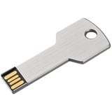 Pendrive, USB-Stick, Metall, 32, 64 GB, 128 GB, externer Speicher, wasserdicht, PC LAPTOP NOTEBOOC AUTO A002 (64 GB, Weiß)