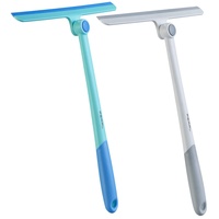Pearl 2er-Set Fenster- & Duschabzieher 360°-Gelenkkopf, 27,5-cm-Silikonlippe