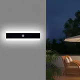 ANKBOY LED Wandleuchte mit Bewegungsmelder Aussen/Innen 30CM Außenleuchte mit Bewegungsmelder Kaltweiß 6000K Wasserdicht Anthrazit Außenwandleuchte für Wohnzimmer Porch Veranda Treppenhaus Wand